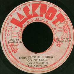 Jackie Mittoo / The Aggrovators Tribute To The Great Count Ossie USED VINYL 7INCH 45 RPM SINGLE