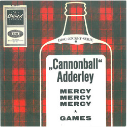 Cannonball Adderley Mercy, Mercy, Mercy / Games USED VINYL 7INCH 45 RPM SINGLE