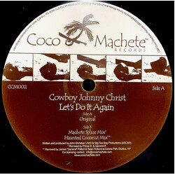 Cowboy Johnny Christ Let's Do It Again Vinyl 12" USED