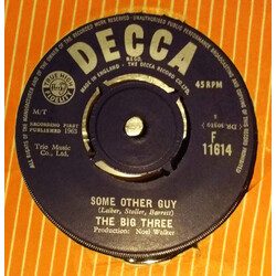 The Big Three Some Other Guy USED VINYL 7INCH 45 RPM