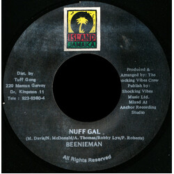 Beenie Man Nuff Gal USED VINYL 7INCH 45 RPM