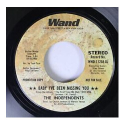 The Independents Baby I've Been Missing You USED VINYL 7INCH 45 RPM PROMO