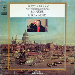 Pierre Boulez / The New York Philharmonic Orchestra Water Music Vinyl LP USED