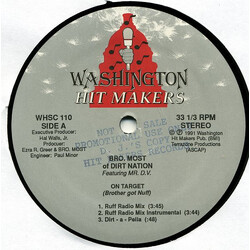 Bro. MOST / MR. D.V. On Target (Brother Got Nuff) USED VINYL 12INCH 33 S RPM