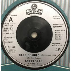 Sylvester Band Of Gold USED VINYL 7INCH 45 RPM SINGLE STEREO