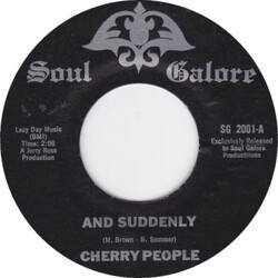 Cherry People And Suddenly Vinyl 7" USED