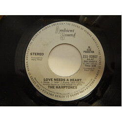 The Harptones Love Needs A Heart / It's You USED VINYL 7INCH 45 RPM STYRENE