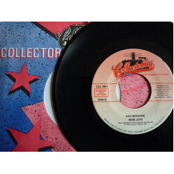 Bon Jovi Bad Medicine / Living In Sin USED VINYL 7INCH SINGLE REISSUE