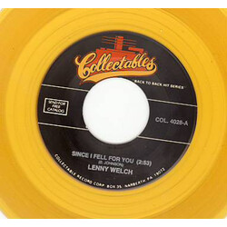 Lenny Welch / Bill Hayes Since I Fell For You / The Ballad Of Davy Crockett USED VINYL 7INCH REISSUE