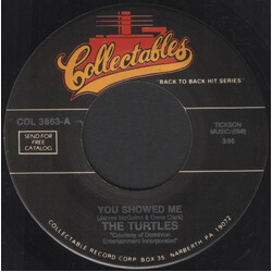 The Turtles You Showed Me / You Baby Vinyl 7" USED