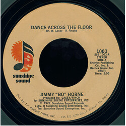 Jimmy "Bo" Horne Dance Across The Floor / It's Your Sweet Love USED VINYL 7INCH SINGLE 45 RPM