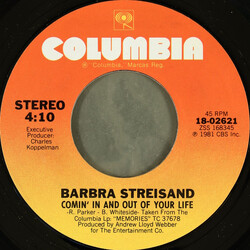 Barbra Streisand Comin' In And Out Of Your Life VINYL 7" USED