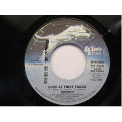 Unipop Love At First Touch USED VINYL 7INCH SINGLE