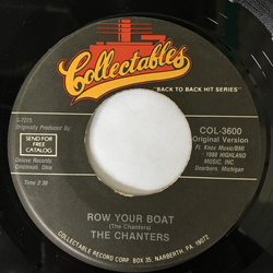 The Chanters Row Your Boat / No, No, No Vinyl 7" USED