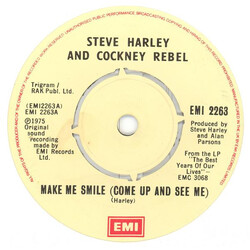 Steve Harley & Cockney Rebel Make Me Smile (Come Up And See Me) USED VINYL 7INCH SINGLE 45 RPM REISSUE
