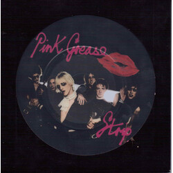 Pink Grease Strip USED VINYL 7INCH 45 RPM PICTURE DISC