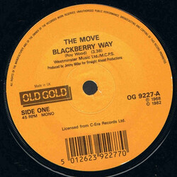 The Move Blackberry Way / Brontosaurus USED VINYL 7INCH 45 RPM STEREO MONO