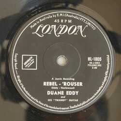 Duane Eddy Rebel - 'Rouser USED VINYL 7INCH 45 RPM SINGLE