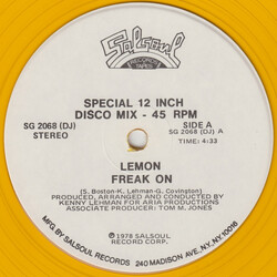 Lemon Freak On VINYL 12" USED