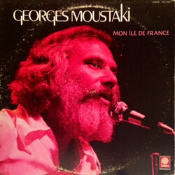 Georges Moustaki Mon Île De France Vinyl LP USED
