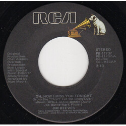 Jim Reeves Oh, How I Miss You Tonight USED VINYL 7INCH 45 RPM SINGLE