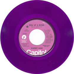 Rupert Hine Pick Up A Bone / More Than One Less Than Five USED VINYL 7INCH SINGLE PROMO MONO