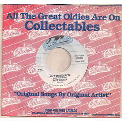 Fats Waller Ain't Misbehavin' / The Jitterbug Waltz Vinyl 7" USED