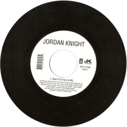 Jordan Knight Give It To You USED VINYL 7INCH SINGLE