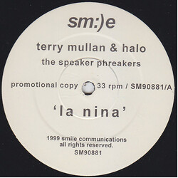 Terry Mullan & Halo The Speaker Phreakers USED VINYL 12INCH PROMO