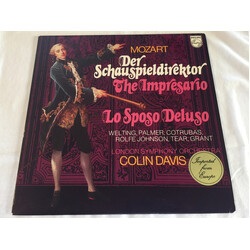 Wolfgang Amadeus Mozart / The London Symphony Orchestra / Sir Colin Davis Der Schauspieldirektor/The Impresario - Lo Sposo Deluso Vinyl LP USED