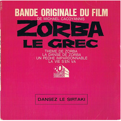 Mikis Theodorakis Bande Originale Du Film Zorba Le Grec USED VINYL 7INCH 45 RPM EP