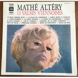 Mathé Altéry 13 Valses Viennoises Vinyl LP USED