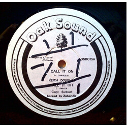 Keith Douglas / Captain Sinbad Call It On & Call It Off USED VINYL 12INCH 45 RPM