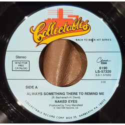 Naked Eyes / Michael Johnson (5) Always Something There To Remind Me / Bluer Than Blue USED VINYL 7INCH 45 RPM SINGLE
