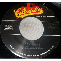 Dan Seals Bop / One Friend Vinyl 7" USED