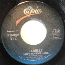 LaBelle Lady Marmalade / What Can I Do For You? USED VINYL 7INCH 45 RPM SINGLE REISSUE