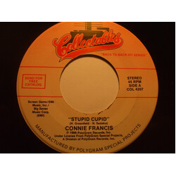Connie Francis Stupid Cupid / My Happiness USED VINYL 7INCH 45 RPM SINGLE