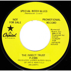The Insect Trust Special Rider Blues / Miss Fun City Vinyl 7" USED