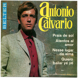 António Calvário Praia De Sol USED VINYL 7INCH 45 RPM EP
