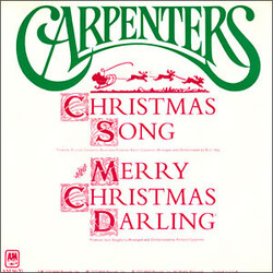 Carpenters Christmas Song USED VINYL 7INCH SINGLE REISSUE