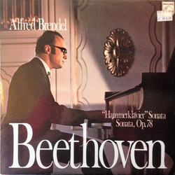 Alfred Brendel / Ludwig van Beethoven "Hammerklavier" Sonata, Sonata, Op.78 Vinyl LP USED