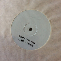 Hooker (4) The Fear USED VINYL 12INCH WHITE LABEL