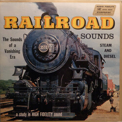 No Artist Railroad Sounds - Steam And Diesel: The Sounds Of A Vanishing Era Vinyl LP USED