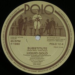 Liquid Gold Substitute VINYL 12" USED