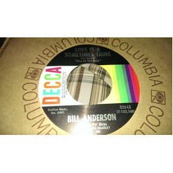 Bill Anderson (2) / Po' Boys Love Is A Sometimes Thing / And I'm Still Missing You USED VINYL 7INCH SINGLE 45 RPM