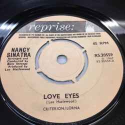 Nancy Sinatra Love Eyes USED VINYL 7INCH 45 RPM SINGLE