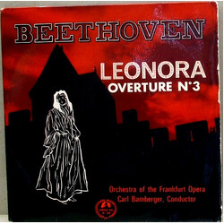 Ludwig van Beethoven / Frankfurter Opern- Und Museumsorchester / Carl Bamberger Leonora Overture Nº 3 USED VINYL 7INCH