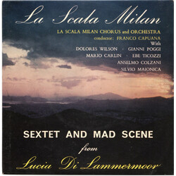 Coro Del Teatro Alla Scala / Orchestra Del Teatro Alla Scala / Franco Capuana / Gaetano Donizetti Sextet And Mad Scene From Lucia Di Lammermoor Vinyl 
