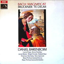 Johann Sebastian Bach / Anton Bruckner / Daniel Barenboim Magnificat / Te Deum Vinyl LP USED