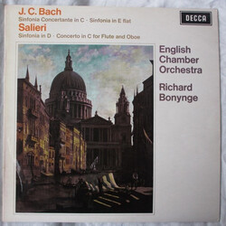 Johann Christian Bach / Antonio Salieri / English Chamber Orchestra / Richard Bonynge Sinfonia Concertante In C ∙ Sinfonia In E Flat / Sinfonia In D ∙